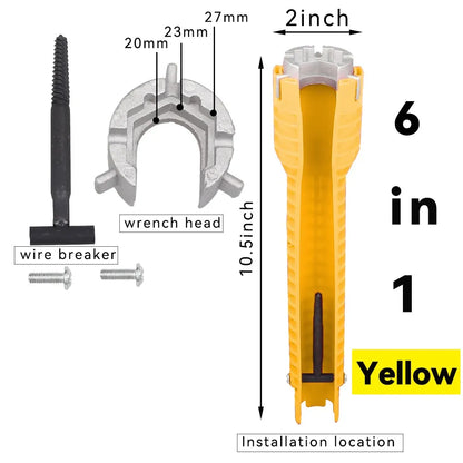 8-in-1 Sink Faucet Wrench