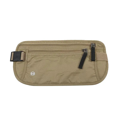 RFID Travel Money Belt Passport Holder