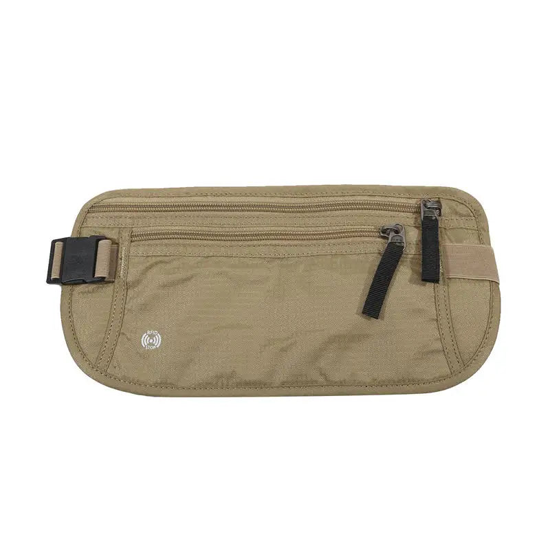 RFID Travel Money Belt Passport Holder