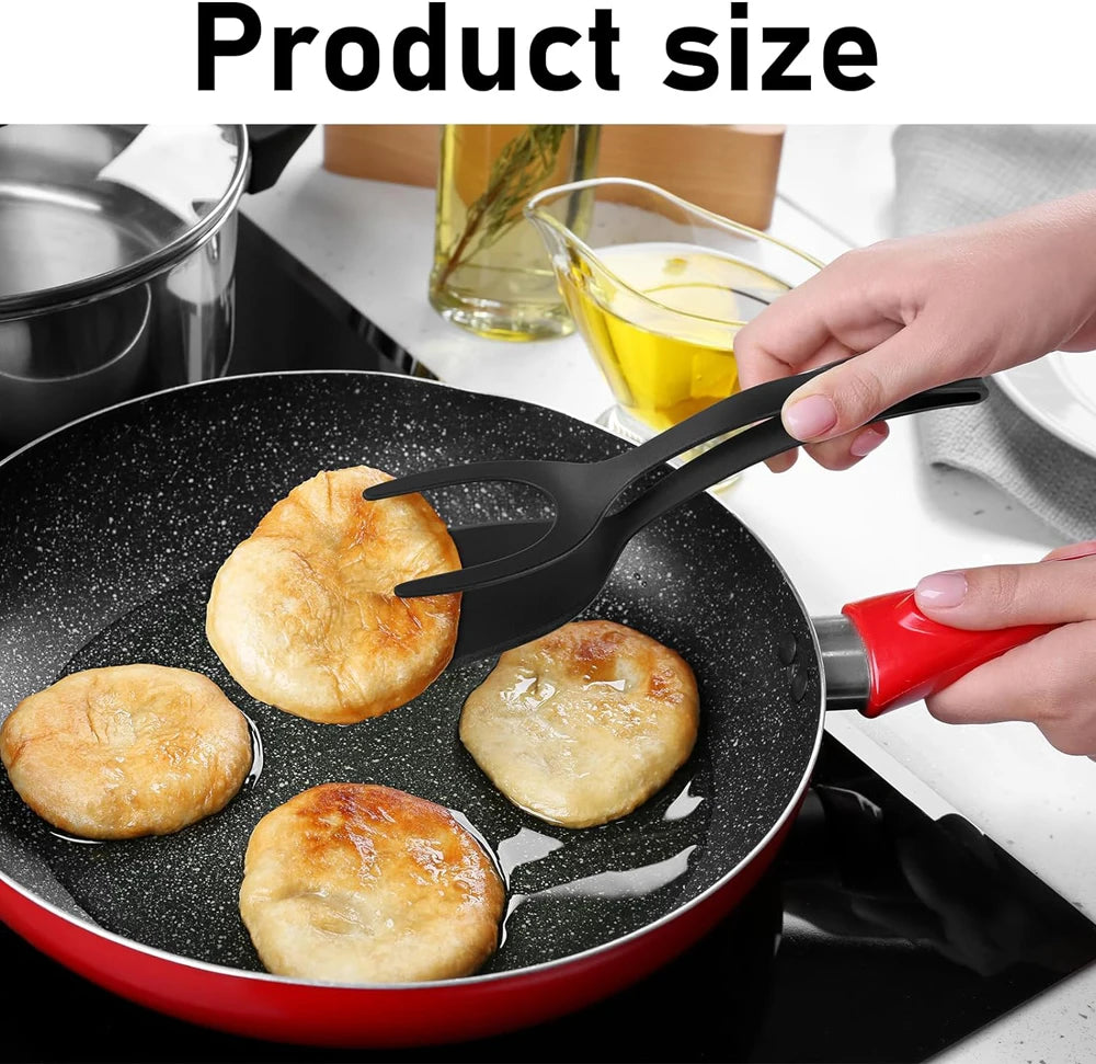 2-in-1 Flip Spatula Tongs