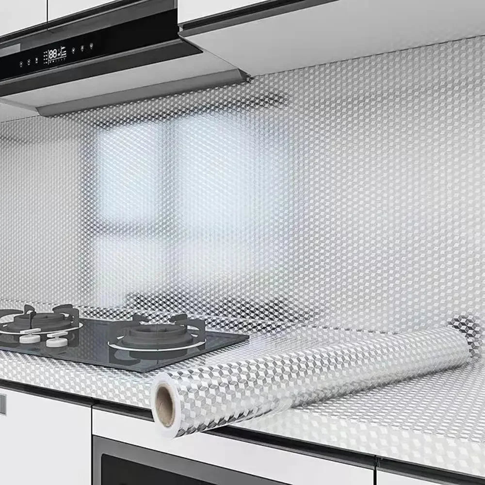 Aluminum Kitchen Wallpaper