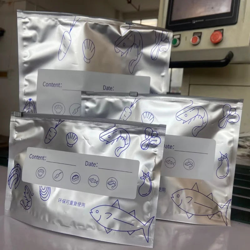Reusable Aluminum Foil Food Storage Bags