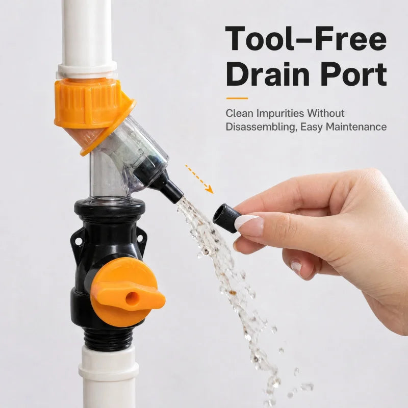 Water Heater Descaling Faucet Adapter