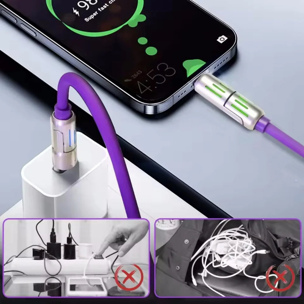 4-in-1 240W Fast Charging Cable