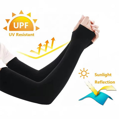 4 Pairs UV Protection Cooling Arm Sleeves (T)