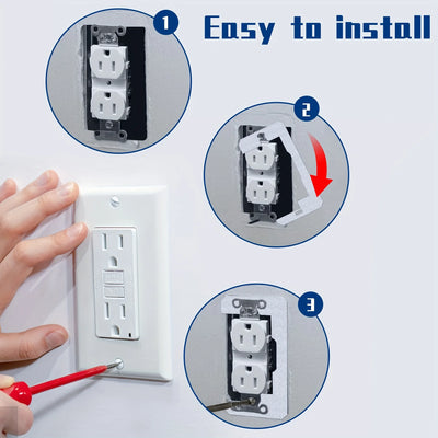 4-Pack Self-Leveling Outlet Box Adjustment Plate Spacers