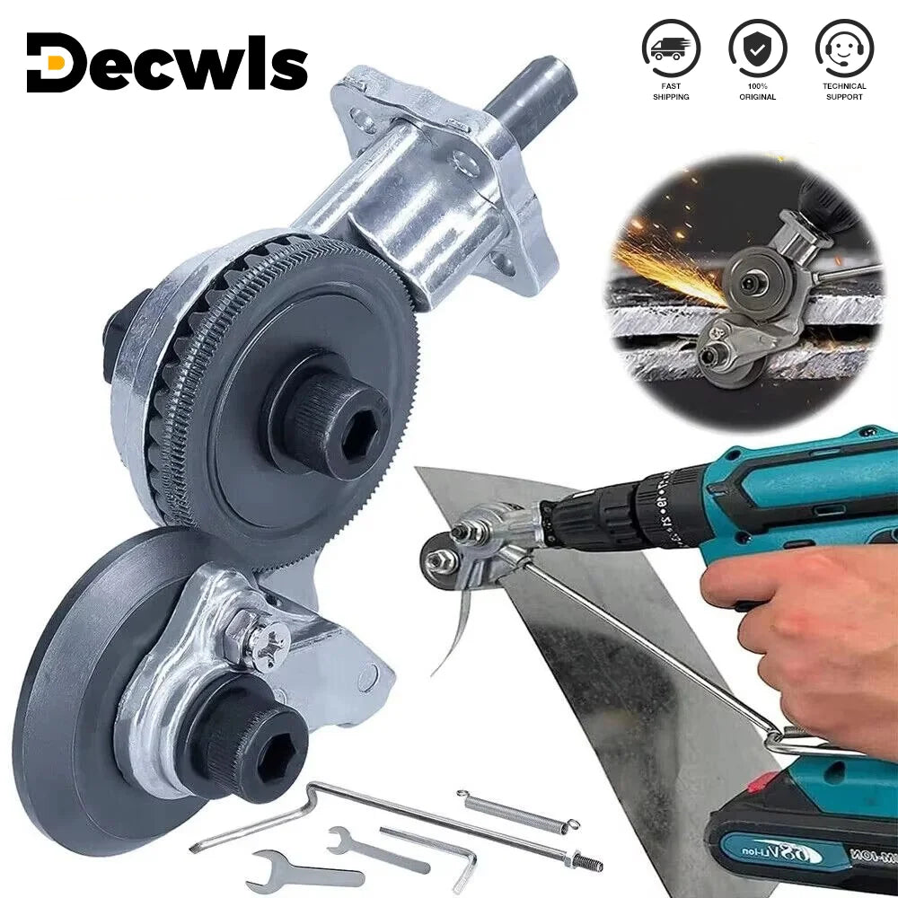 Drill-Powered Metal Sheet Cutter (Max Pro)