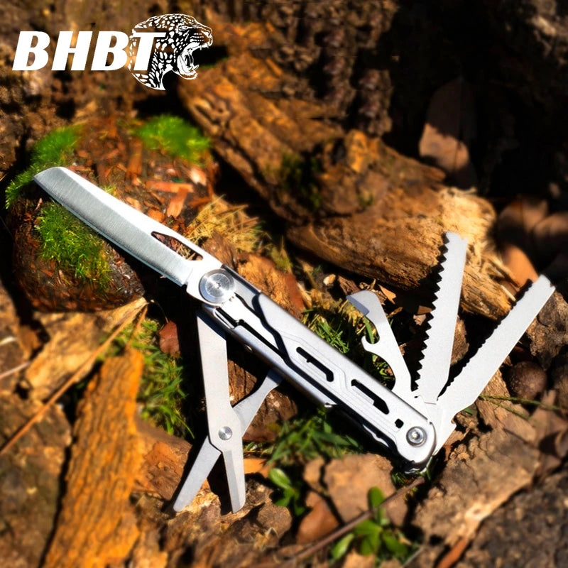 9 In 1 Mini Multitool Folding Knife