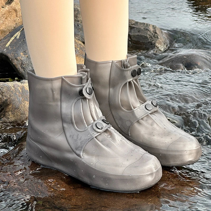 Waterproof Rain Shoe Covers for Men & Women