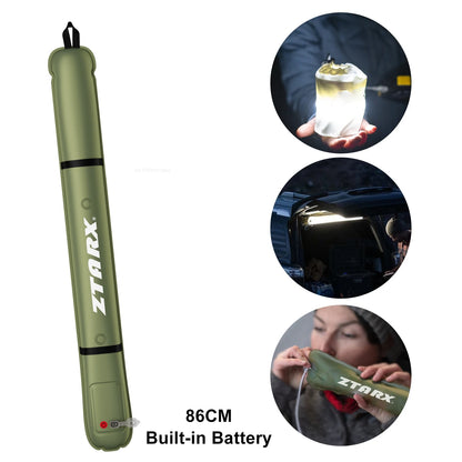 Solar LED Tube Camping Light