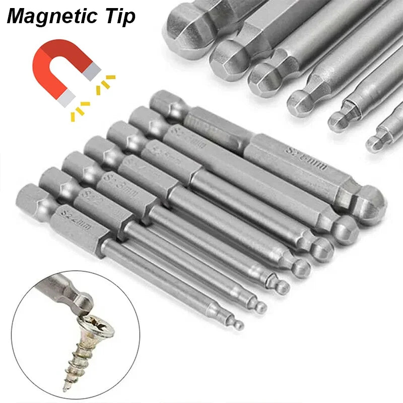 Ball End Hex Bit Set