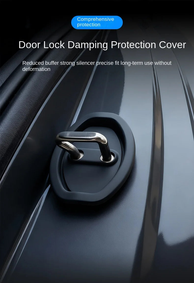 Silicone Car Door Lock Protector Covers