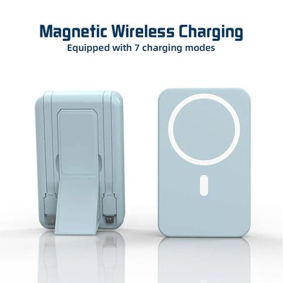 10,000mAh Magnetic Wireless Power Bank & Kickstand