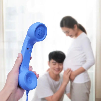 Wired Retro Telephone Handset Receiver (Type-C / 3.5mm)