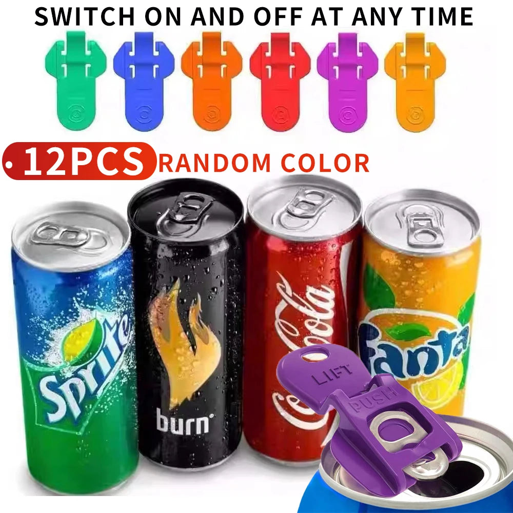 Reusable Beverage Can Lid & Opener Set