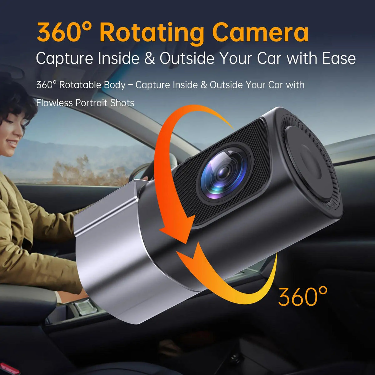Mini WiFi Dash Cam with Night Vision