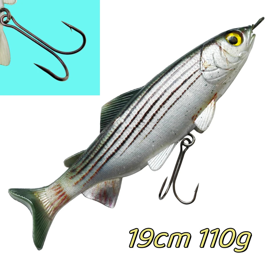 Big Soft Swimbait Fishing Lure