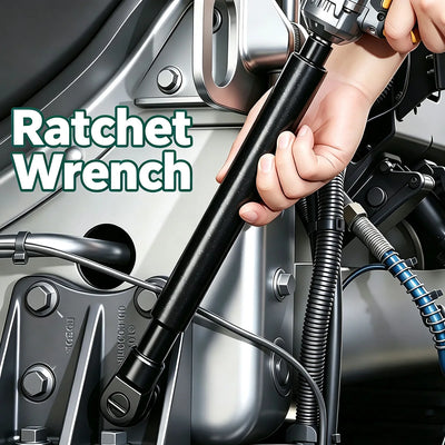 1/2" Drive Universal Offset Extension Ratchet Wrench
