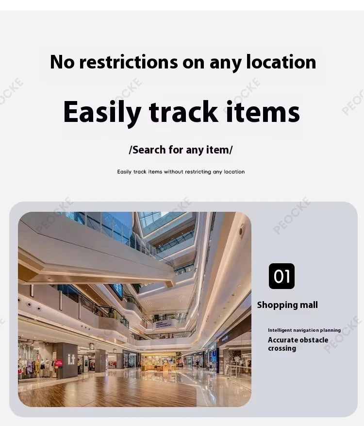 Smart Location Tag Keychain