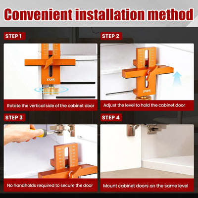 Cabinet Door Installation Jig