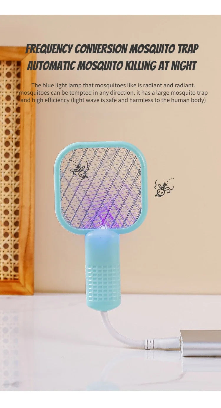 2-in-1 Mosquito Killer Lamp & Swatter