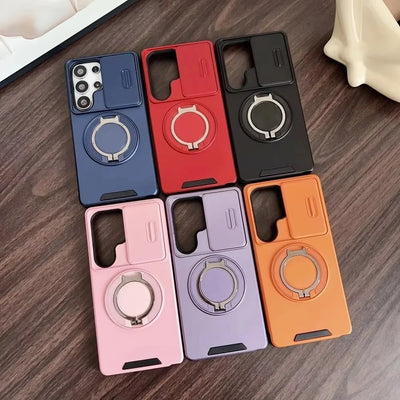 Magnetic Kickstand Shockproof Case