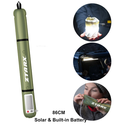 Solar LED Tube Camping Light