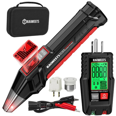 Circuit Breaker Finder & GFCI Outlet Tester with LCD Display
