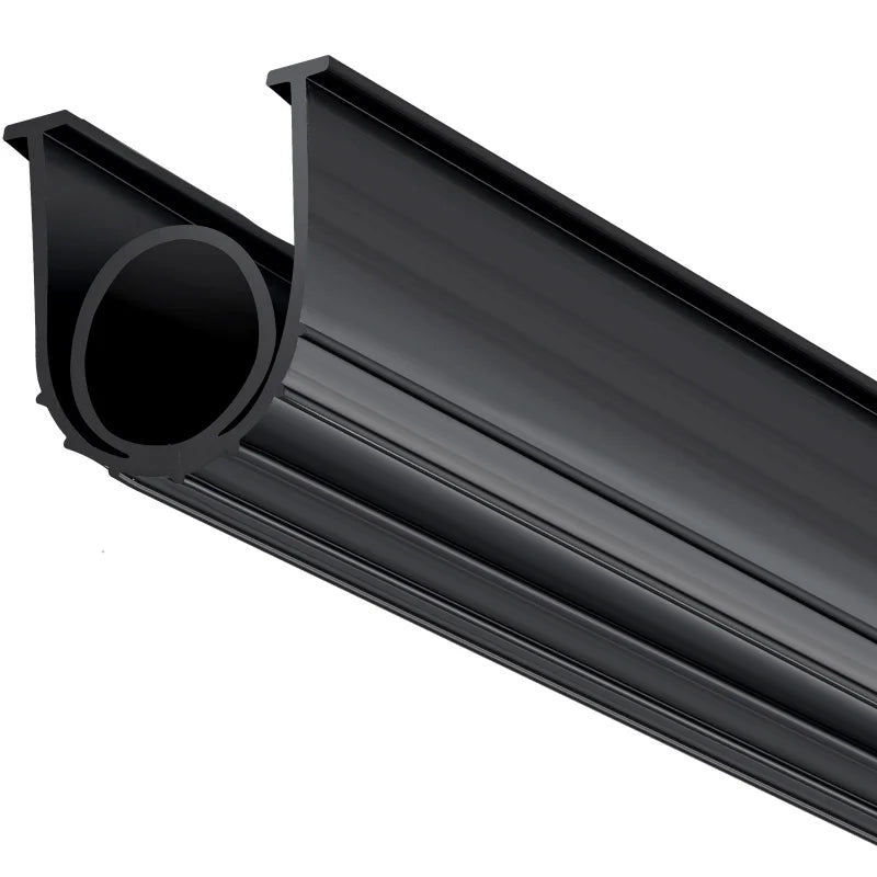 U+O Shaped Garage Door Bottom Weather Seal
