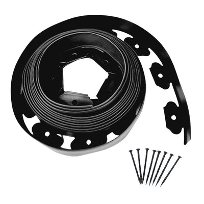 Garden Lawn Edging Border Kit with Spikes
