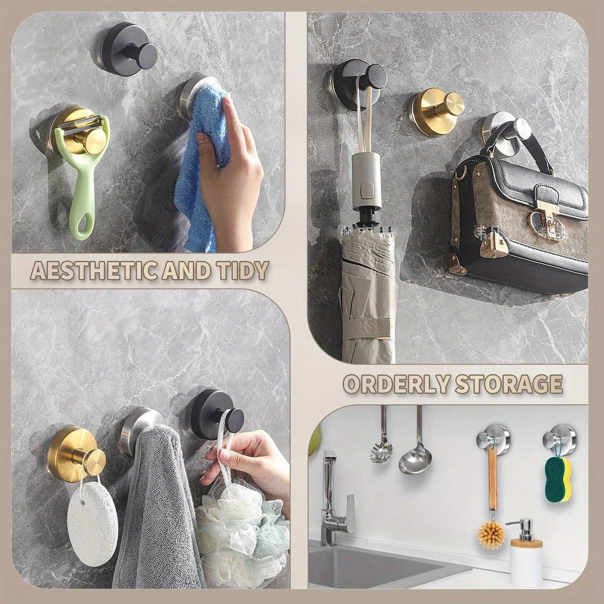 Vacuum Suction Cup Hooks