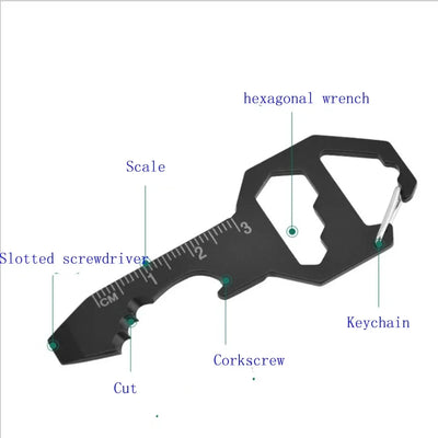 Pocket Multi Tool Keychain