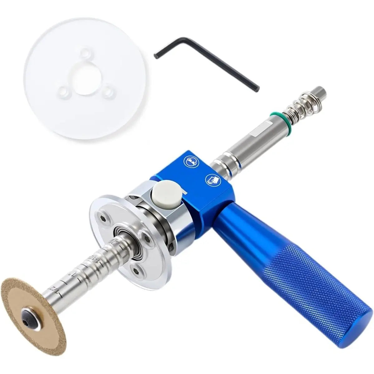 Internal Pipe Cutter Tool for PVC Pipe with Adjustable Depth Gauge