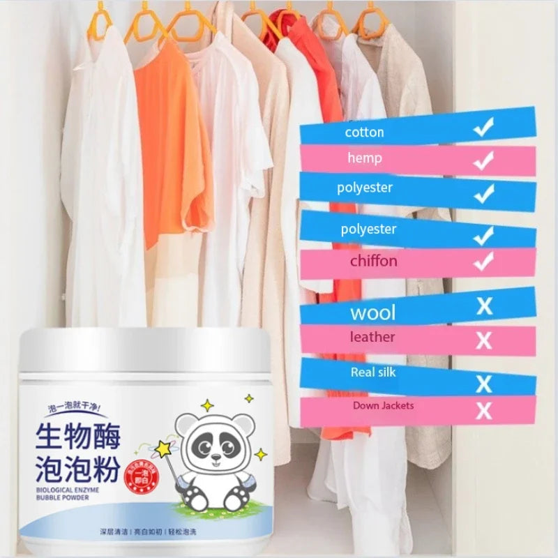 Enzyme Bubble Laundry Powder