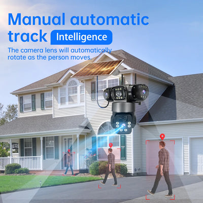 15MP Triple-Lens Solar Security Camera