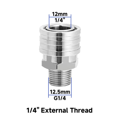 1/4" Pressure Washer Quick Connect Adapter Set