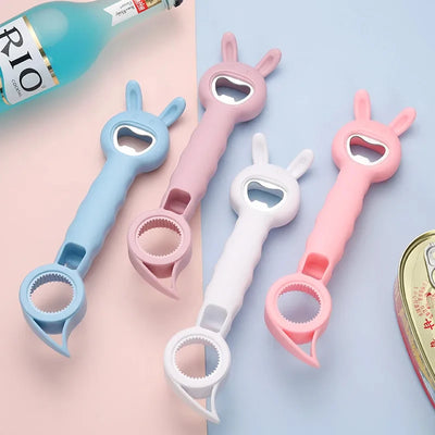 Multifunctional 4-in-1 Safety Can & Bottle Opener