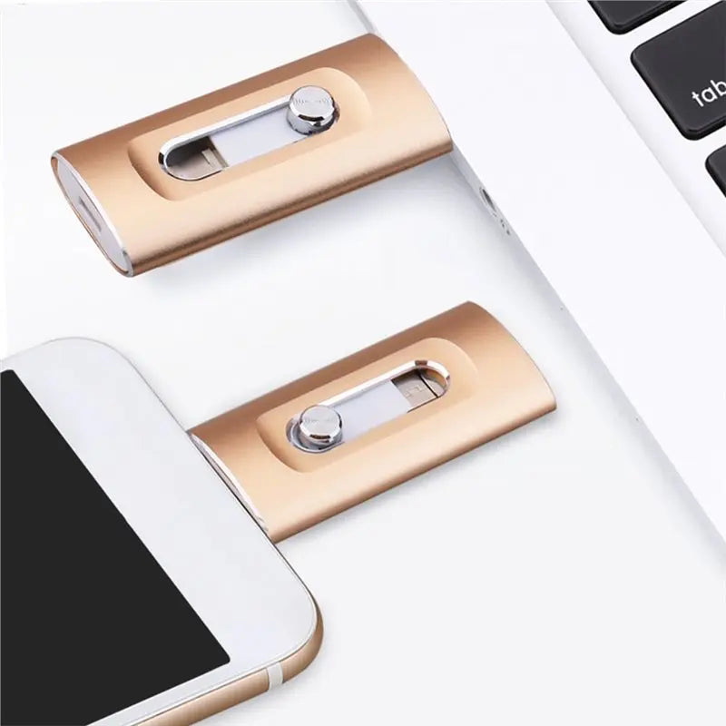 128GB 4-in-1 OTG USB Flash Drive