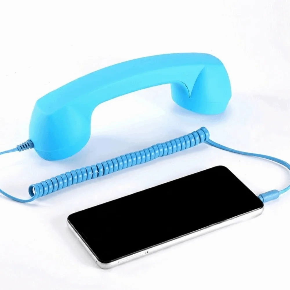 Wired Retro Telephone Handset Receiver (Type-C / 3.5mm)
