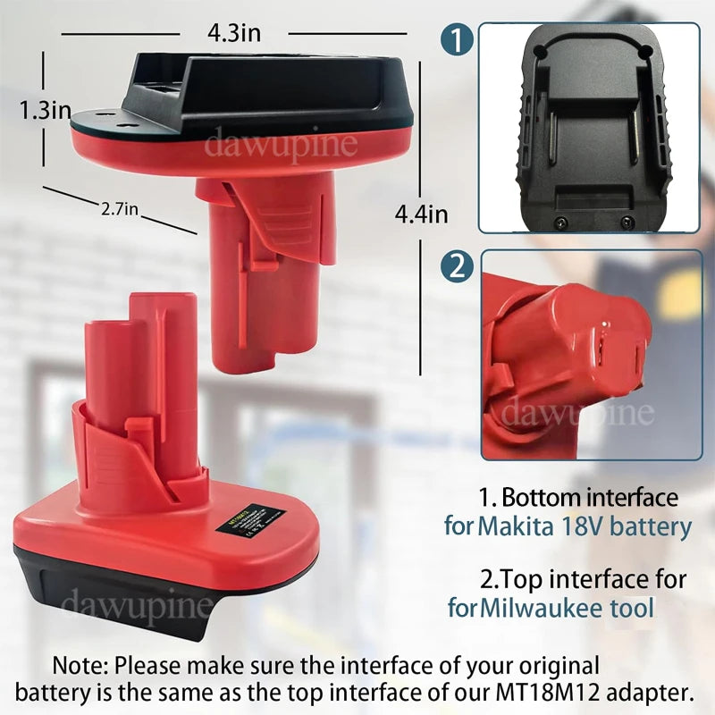 18V to 12V Battery Adapter Converter