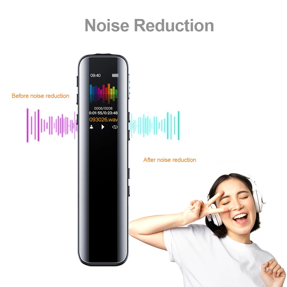 Digital Voice Recorder with Voice Activation & MP3 Player