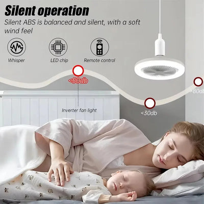 LED Ceiling Fan Light - 19cm