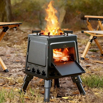 Portable Wood Burning Camping Stove
