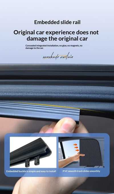 Foldable Car Side Window Sun Shades (2/4 PCS)