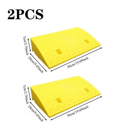 Heavy-Duty Portable Rubber Curb & Threshold Ramp