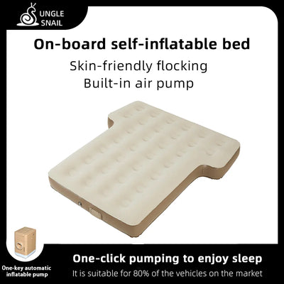 Automatic Inflatable Car Air Mattress Bed