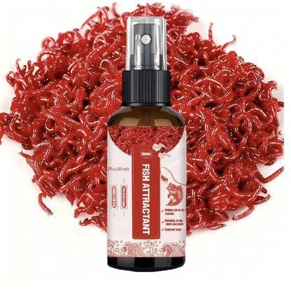 Red Worm Fishing Attractant Spray