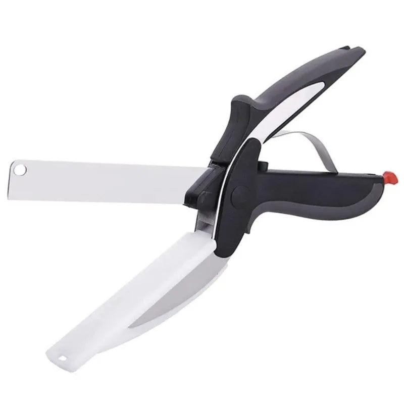 2-in-1 Kitchen Scissors & Chef Knife