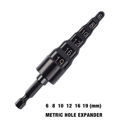 Copper Pipe Expander Drill Bit Set