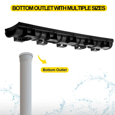 Outdoor Trench & Driveway Channel Drain System